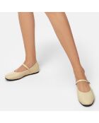 Ballerines en Cuir The Way You Move nude