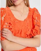 Robe Promesse orange