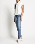 Jean droit Elly Hr bleu délavé