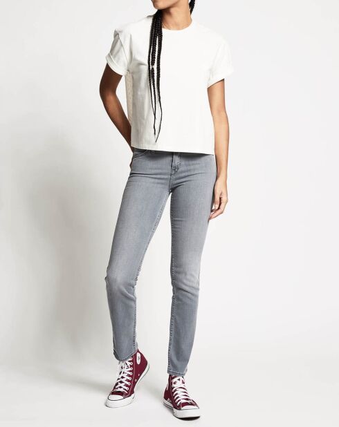 Jean droit Elly Hr gris