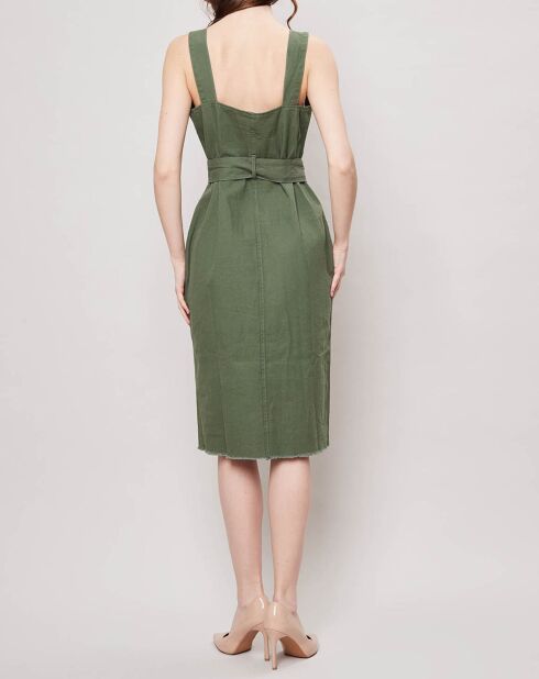 Robe courte officier Leana kaki