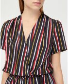 Abito Betina a righe multicolor