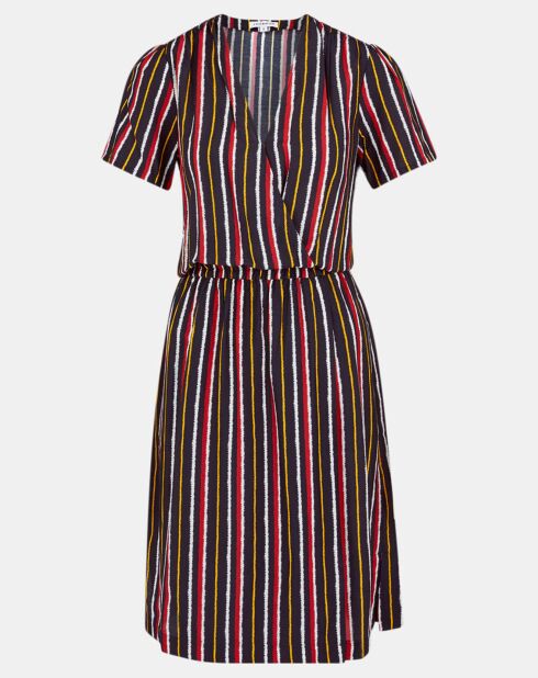 Abito Betina a righe multicolor