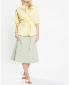 Top en Popeline de Coton bio Misto jaune