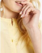 Top en Popeline de Coton bio Misto jaune