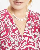 Top 100% Coton bio Pipa imprimé rose