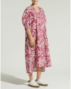 Robe Pipo imprimée rose