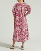 Robe Pipo imprimée rose