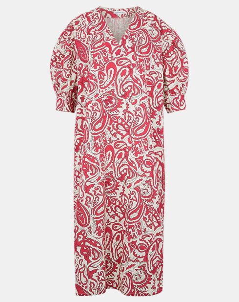 Robe Pipo imprimée rose