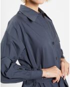 Robe-Chemise  Pom gris foncé