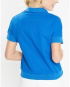 Polo en Coton piqué Ace bleu électrique