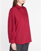 Chemise Belle rose foncé