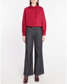 Chemise Belle rose foncé