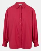 Chemise Belle rose foncé