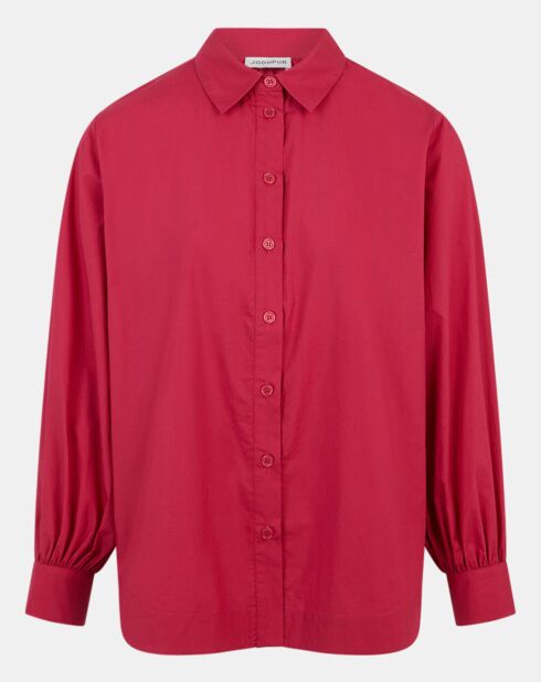 Chemise Belle rose foncé