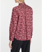 Chemise 100% Coton biologique Blush rouge moyen