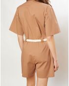 Brauner Playsuit Colombe