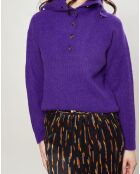 Pull en Laine mélangée Passion violet