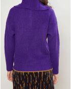 Pull en Laine mélangée Passion violet