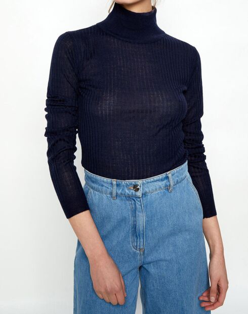 Pull en Laine mélangée Prestige marine