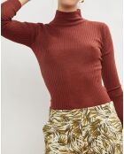 Pull en Laine mélangée Prestige noisette