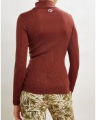 Pull en Laine mélangée Prestige noisette