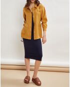 Veste 100% Lin Vera ocre