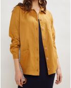 Veste 100% Lin Vera ocre