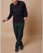 Pull 100% Cachemire Lucien col V noir