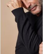 Pull 100% Cachemire Lucien col V noir