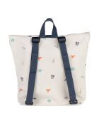 Sac À Dos beige/bleu - 33x8x28.5 cm