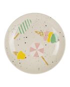 Plato multicolor - D.20 cm