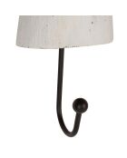 Patere Phare naturel/blanc  - 8.5x25x5 cm