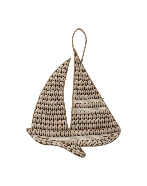Decorazione da parete Natural Boat - 27x31 cm