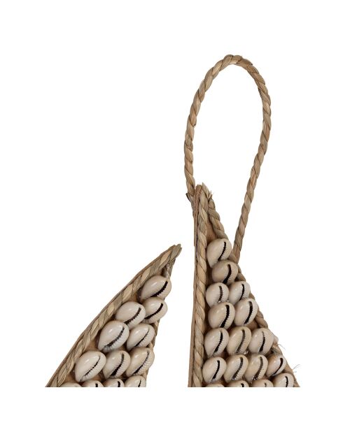 Decorazione da parete Natural Boat - 27x31 cm