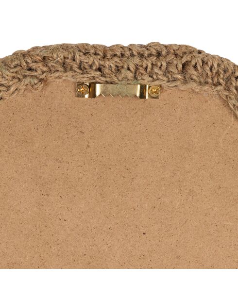 Decorazione da parete con elefante naturale - 24x40 cm