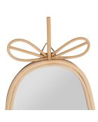 Miroir Poire naturel  - 28x48 cm