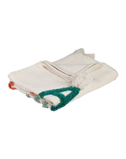 Love Family beigefarbenes Plaid - 170x130 cm