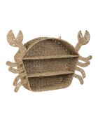 Wandplank met natuurlijke krabben - 86,5x51x15 cm