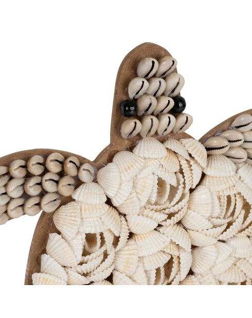 Natuurlijke wanddecoratie voor zeeschildpadden - 35x30 cm