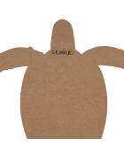 Natuurlijke wanddecoratie voor zeeschildpadden - 35x30 cm