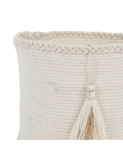 2 Corbeilles blanches