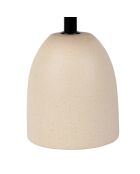 Lampe Jadea ecru ecru/beige - D.11-14x33 cm