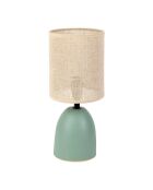 Lampe Jadea Sage Salbei/Beige - D.11x33 cm