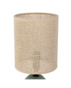 Lampe Jadea Sage Salbei/Beige - D.11x33 cm
