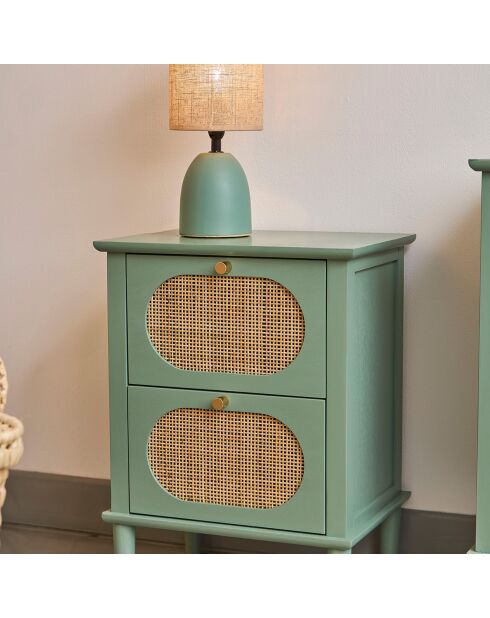 Lampe Jadea Sage Salbei/Beige - D.11x33 cm