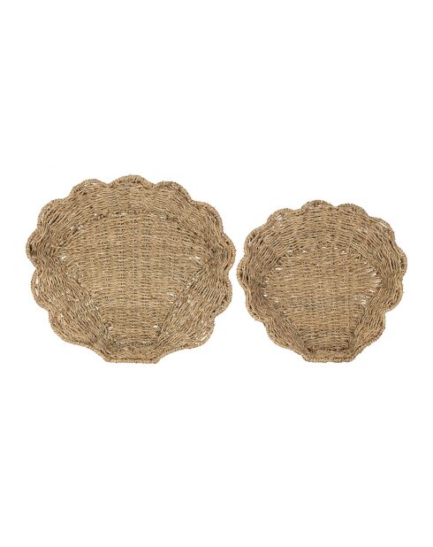 3 Corbeilles naturel