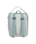 Isothermische tas ecru/turkoois - 35x25x40 cm