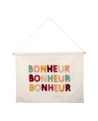 Beige Happiness Canvas - 86,5x60 cm