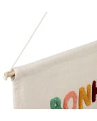 Beige Happiness Canvas - 86,5x60 cm